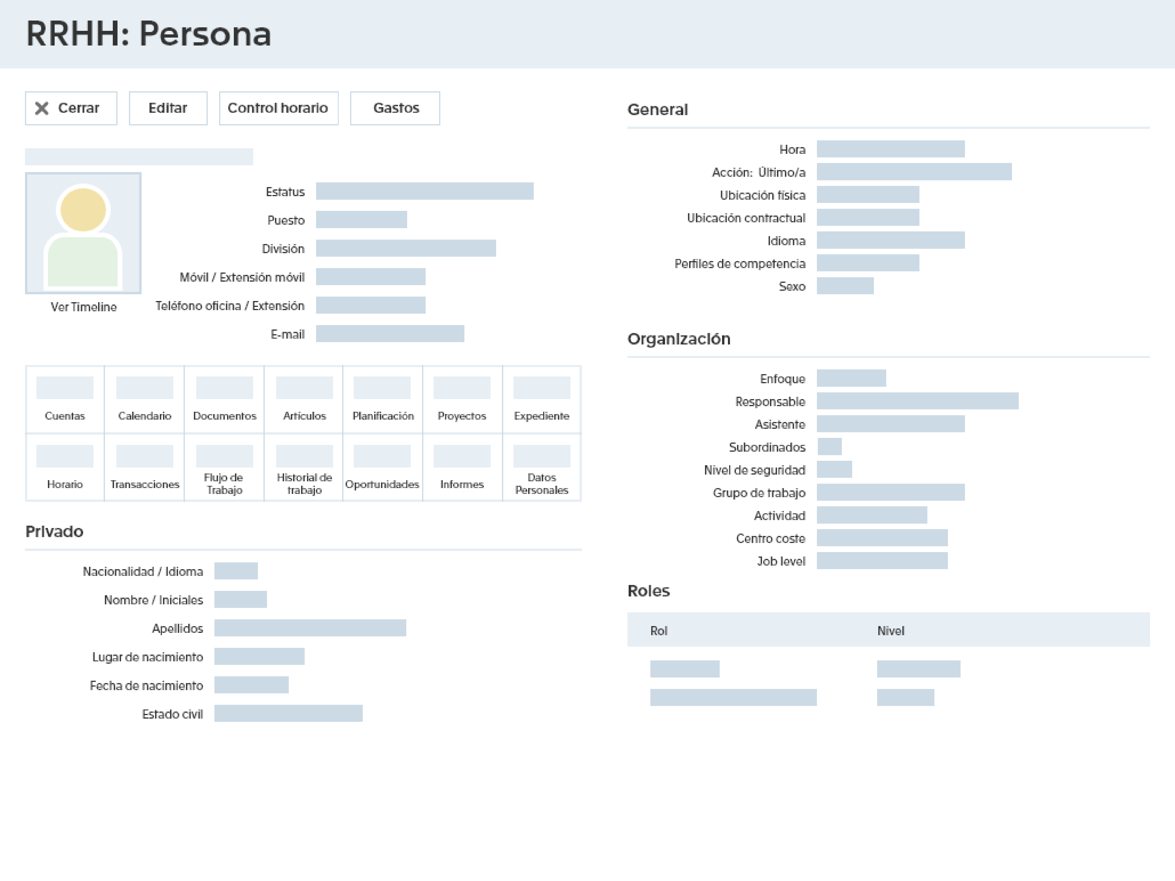 screenshot of Exact for HR & Payroll